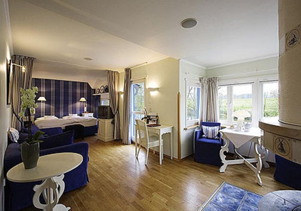 Die Zimmer im Romantikhotel Hof zur Linde wurden mit viel Liebe zum Detail eingerichtet.