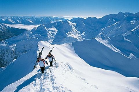 Eine Skitour auf den Wurmkogel fordert sportliche Fitness.