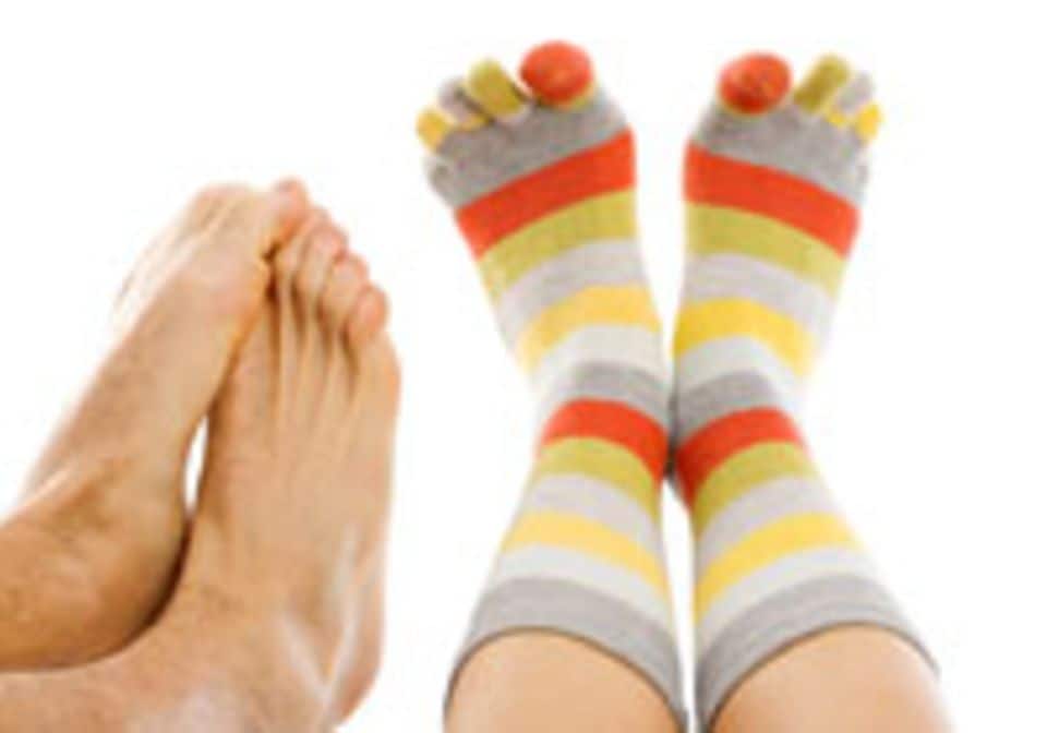 Das Hausmittel gegen kalte Füße: dicke Socken