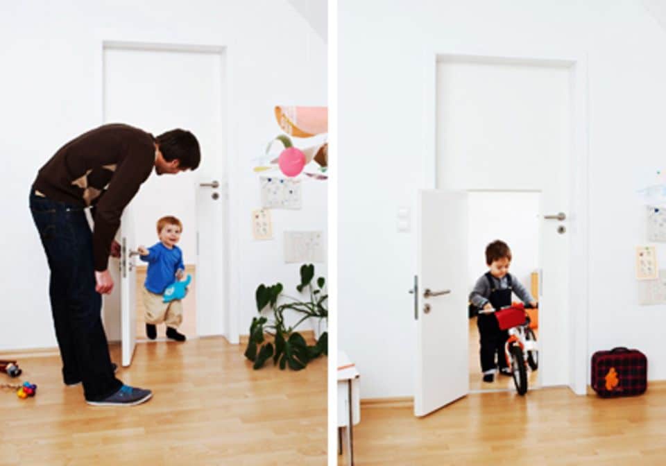 Eine eigene Tür für Kinder: die "Children's Door" von Minijoo.