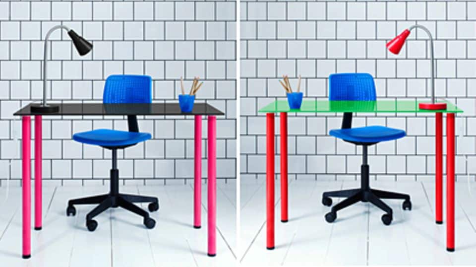 Verschiedene Farbkombinationen für den individuellen Geschmack. Foto: Ikea