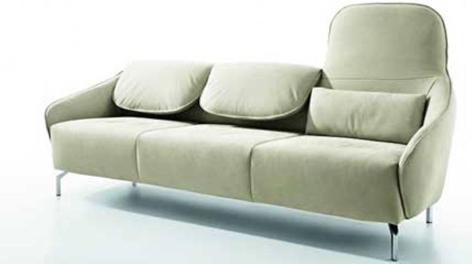 Ausgezeichnet mit dem interior innovation award 2013: Sofa "Vogue" von Koinor