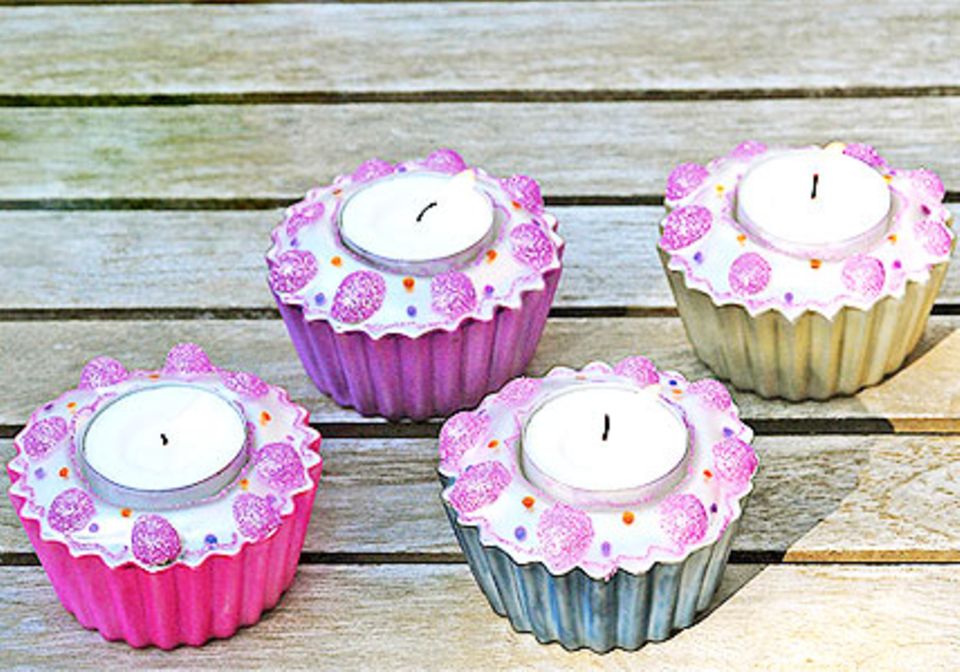 Cupcakes: Teelichthalter