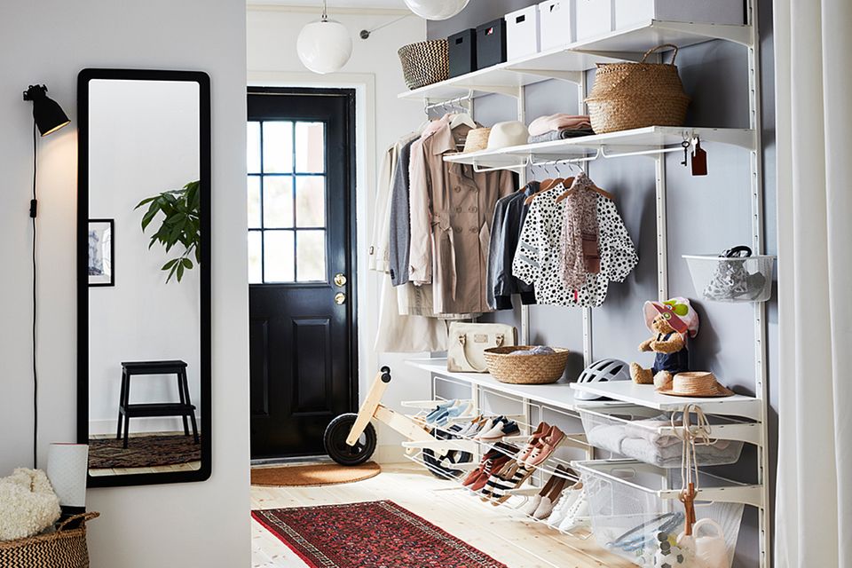 Clothes Rack With Ikea Mackapar Perchero Habitacion Ikea Den Flur