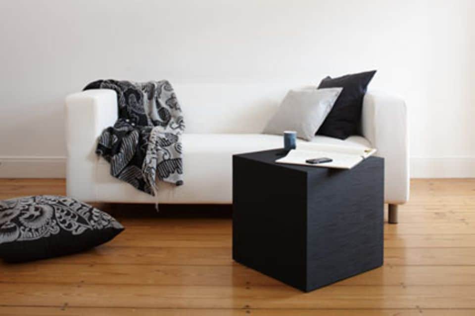 Ein Sofa, zehn Stile: Stil 6: Schwarz & Weiß