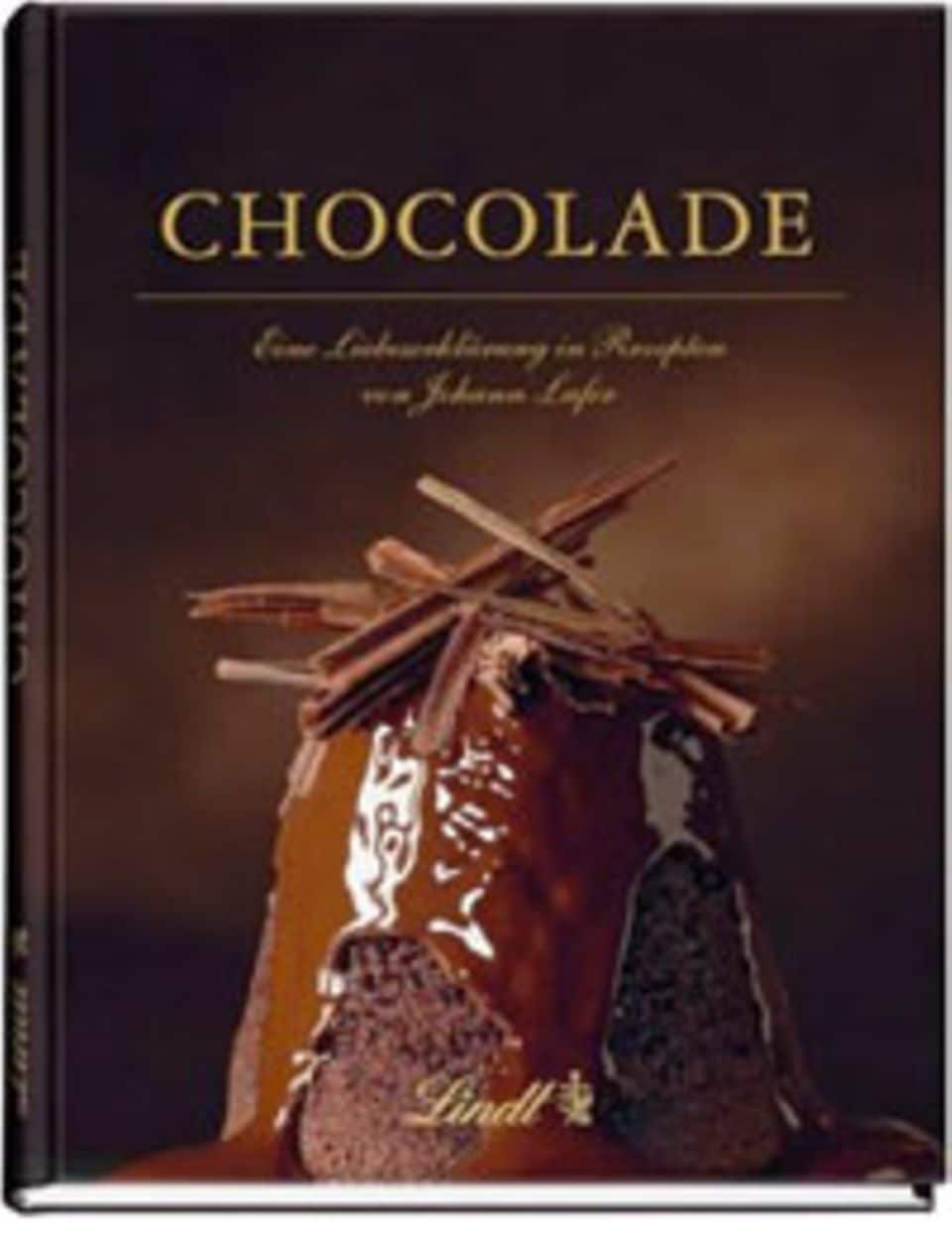 PROMOTION: Buch von Lindt & Johann Lafer: "Chocolade - Eine Liebeserklärung in Rezepten von Johann Lafer"