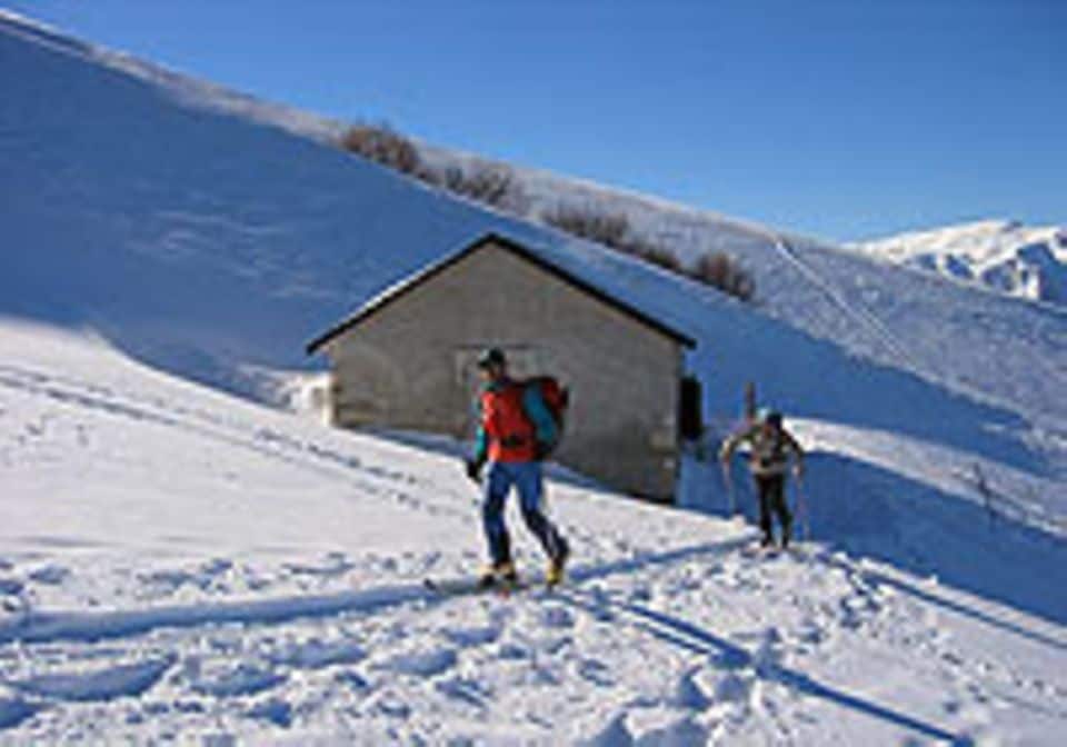 Abruzzen in Italien: Die Abruzzen bieten beste Schneebedingungen für Wintersportler.
