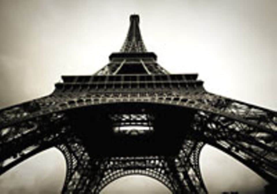 WOHNSTIL: Der Eiffelturm ist ein beliebtes Fotomotiv.