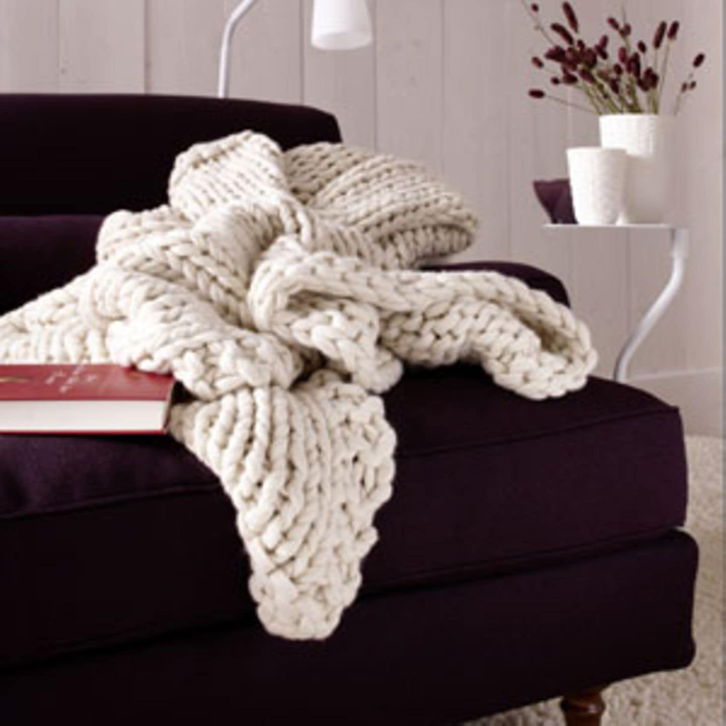 Sofa in Violett