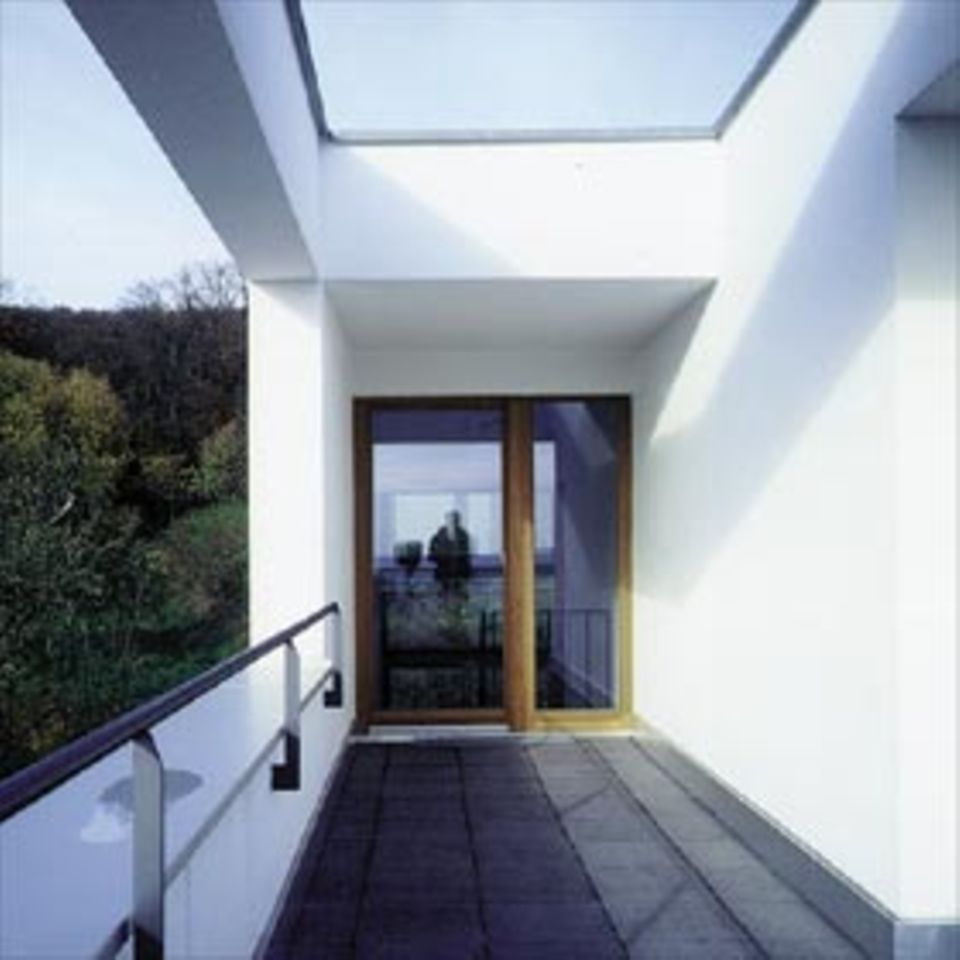 Doppelwohnhaus in Rosbach: Detailansicht