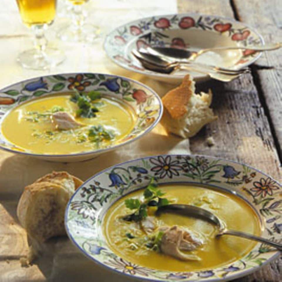 Rezept: Apfel-Curry-Suppe