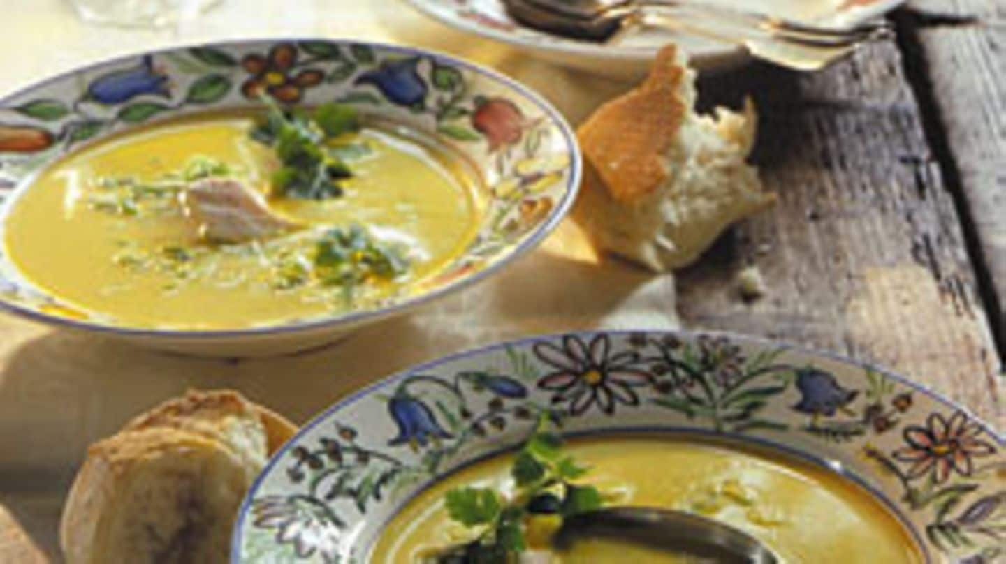 Apfel-Curry-Suppe Rezept - [LIVING AT HOME]