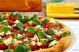 Rezept: Basilikum-Tomaten-Pizza