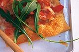 Rezept: Blätterteig mit Mozzarella und Salami