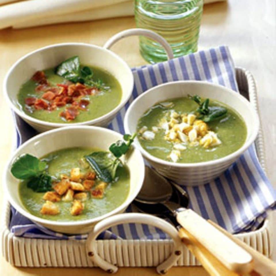 Rezept: Brunnenkresse-Suppe