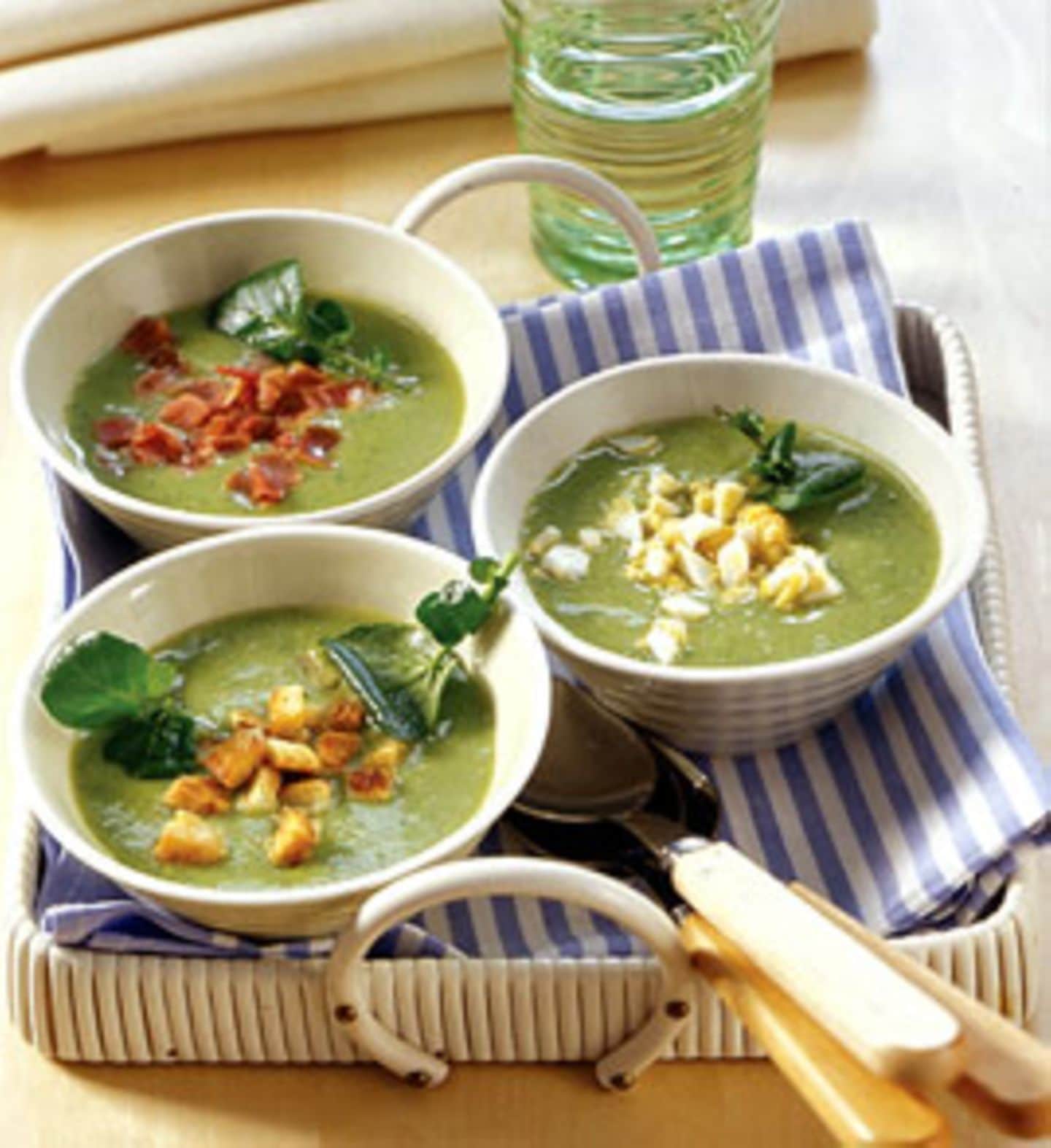 Rezept: Brunnenkresse-Suppe