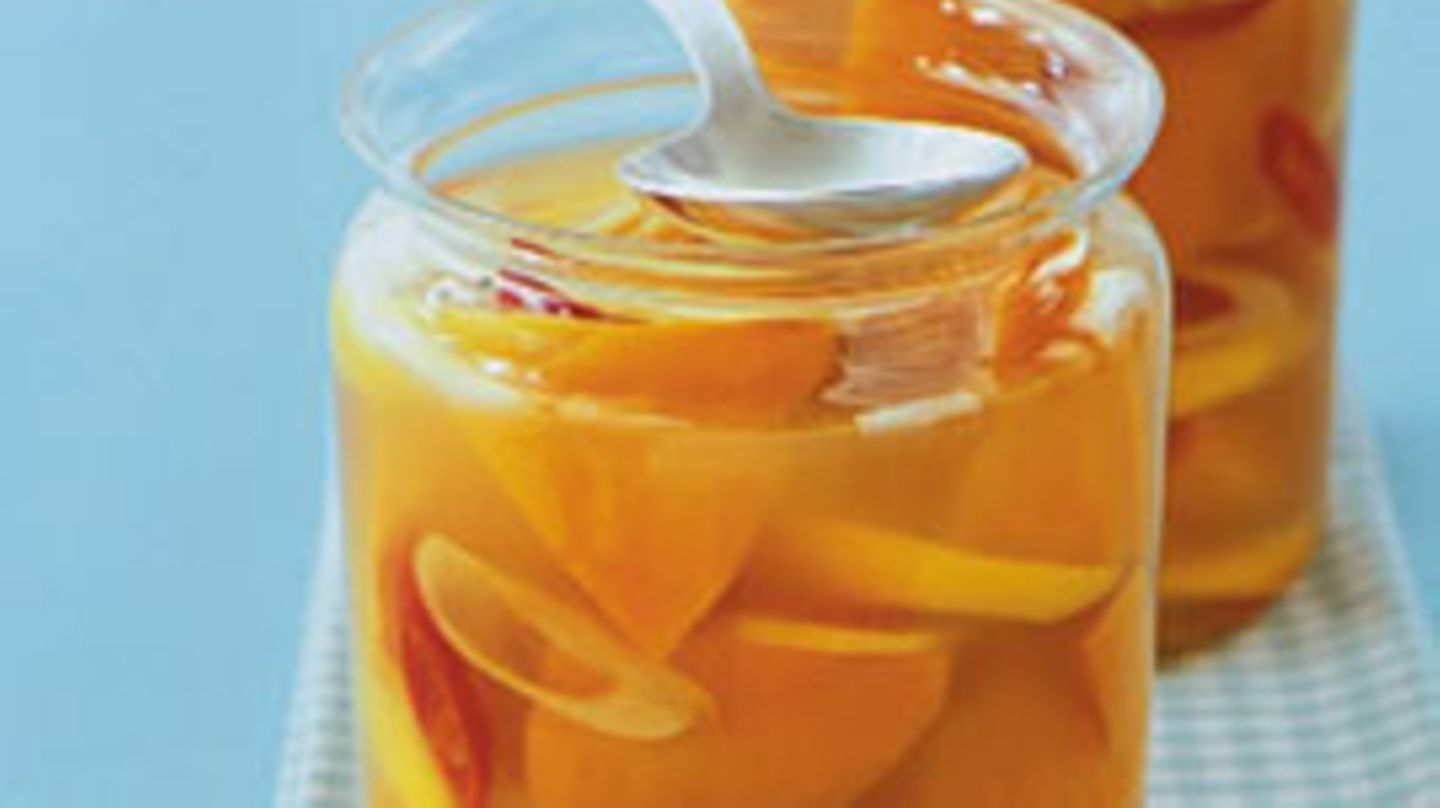 Eingelegter Kürbis Rezept - [LIVING AT HOME]