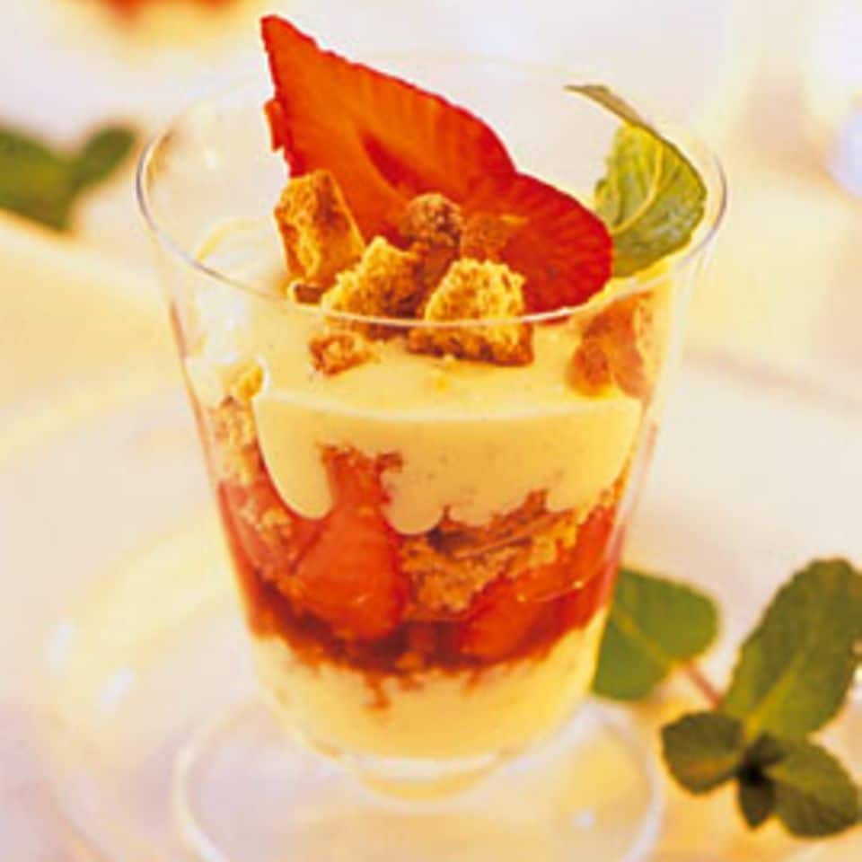 Rezept: Erdbeer-Trifle