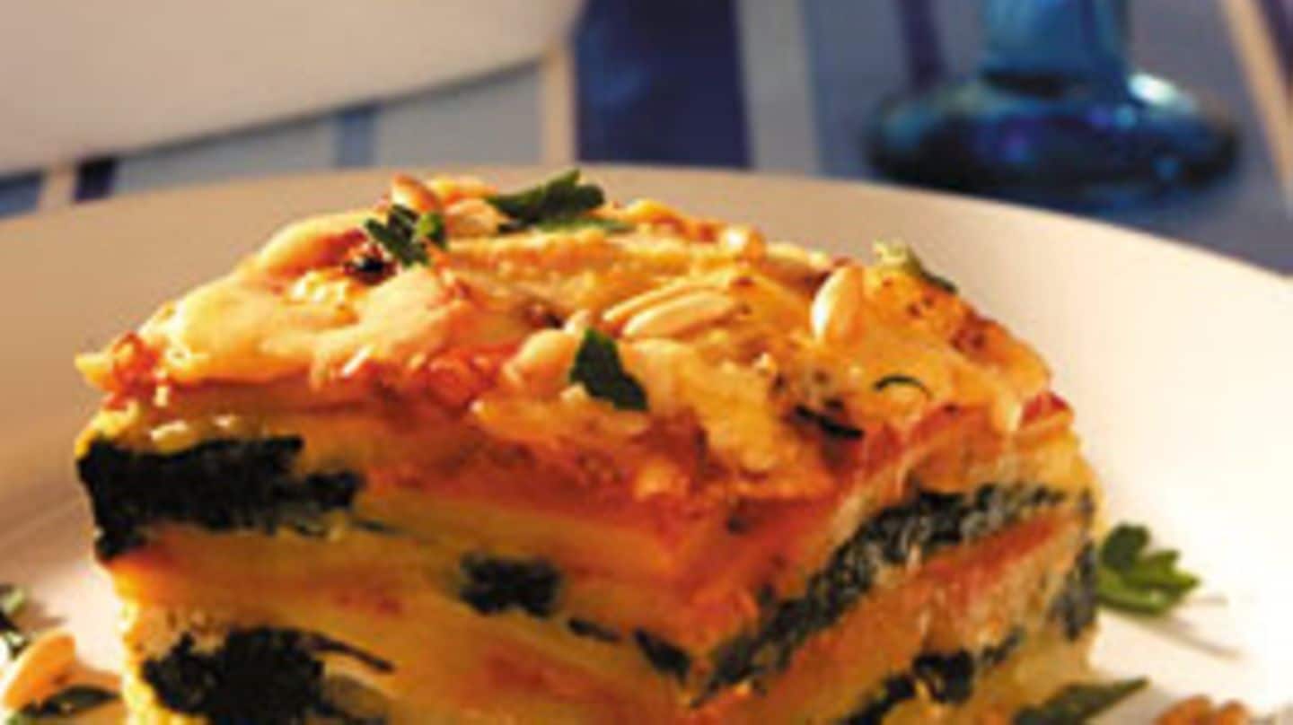 Gemüse-Kartoffelauflauf Rezept - [LIVING AT HOME]