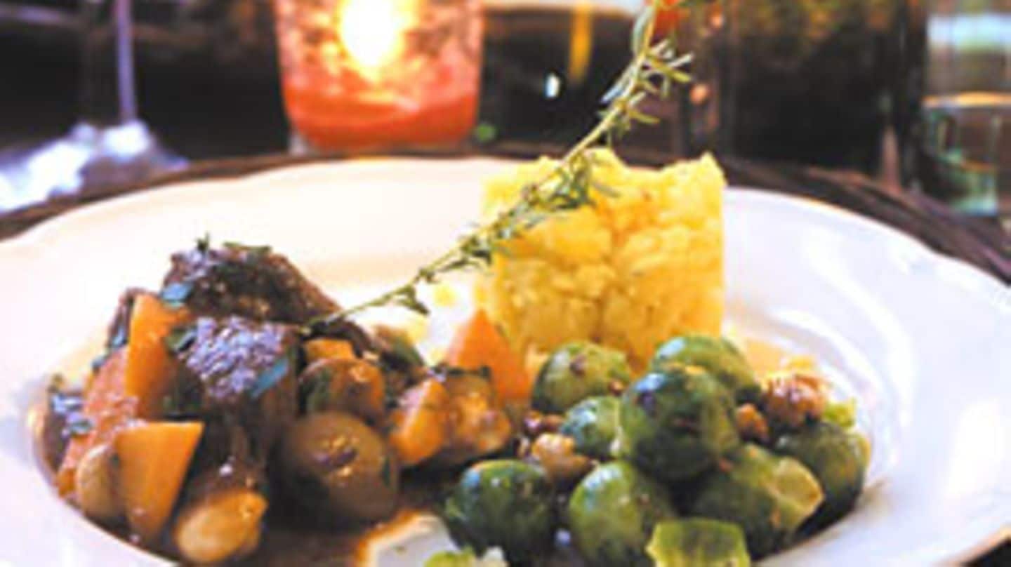 Hirsch-Pilz-Gulasch Rezept - [LIVING AT HOME]