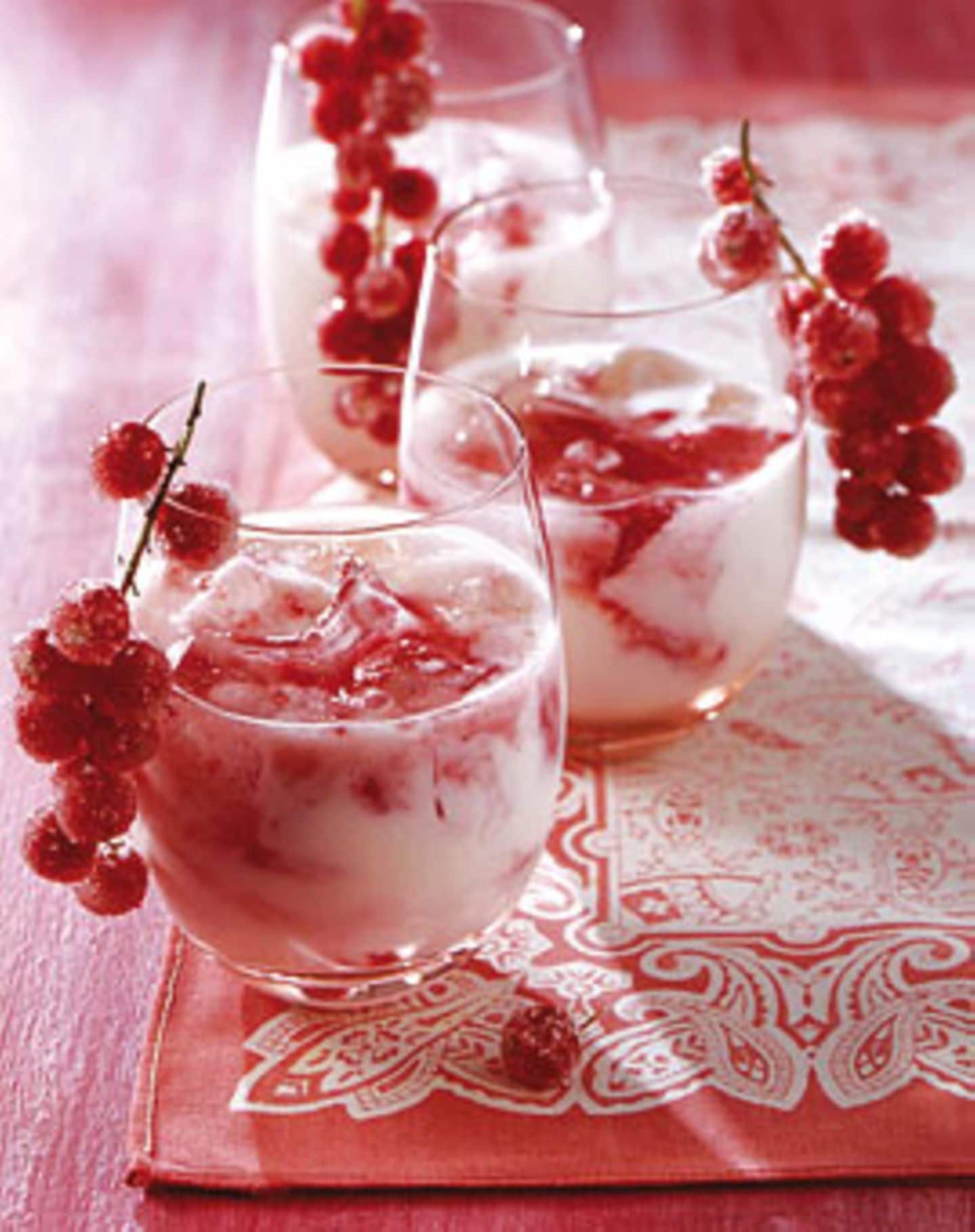 Rezept: Johannisbeer-Lassi