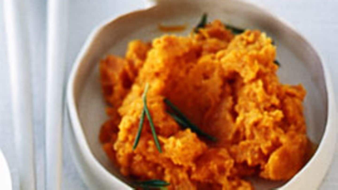 Möhrenpüree mit Rosmarin-Honig Rezept - [LIVING AT HOME]