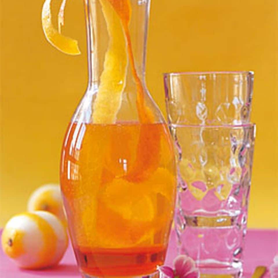 Rezept: Orangenbowle mit Crémant