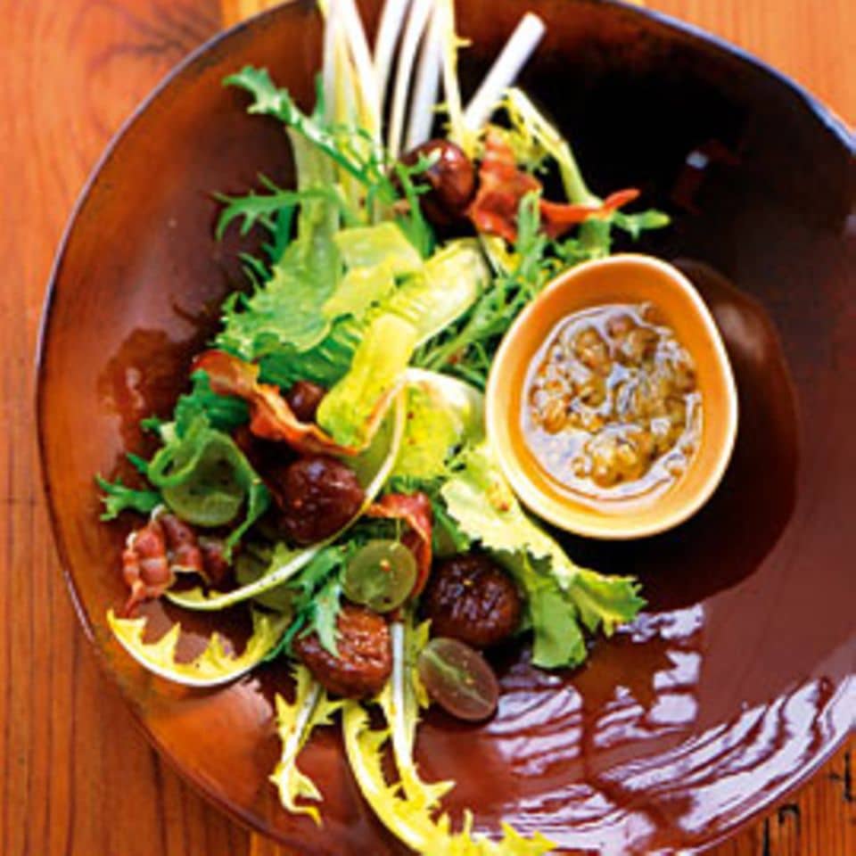 Rezept: Salat mit Maronen