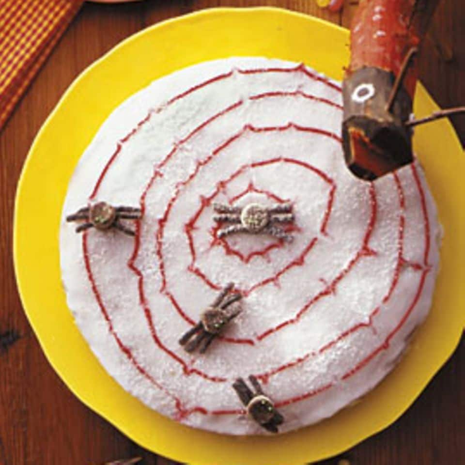 Rezept: Spinnennetz-Kuchen