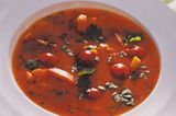 Rezept: Tomatensuppe mit Möhren und Koriander