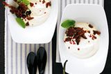Rezept: Vanillecreme mit Cranberry-Karamell