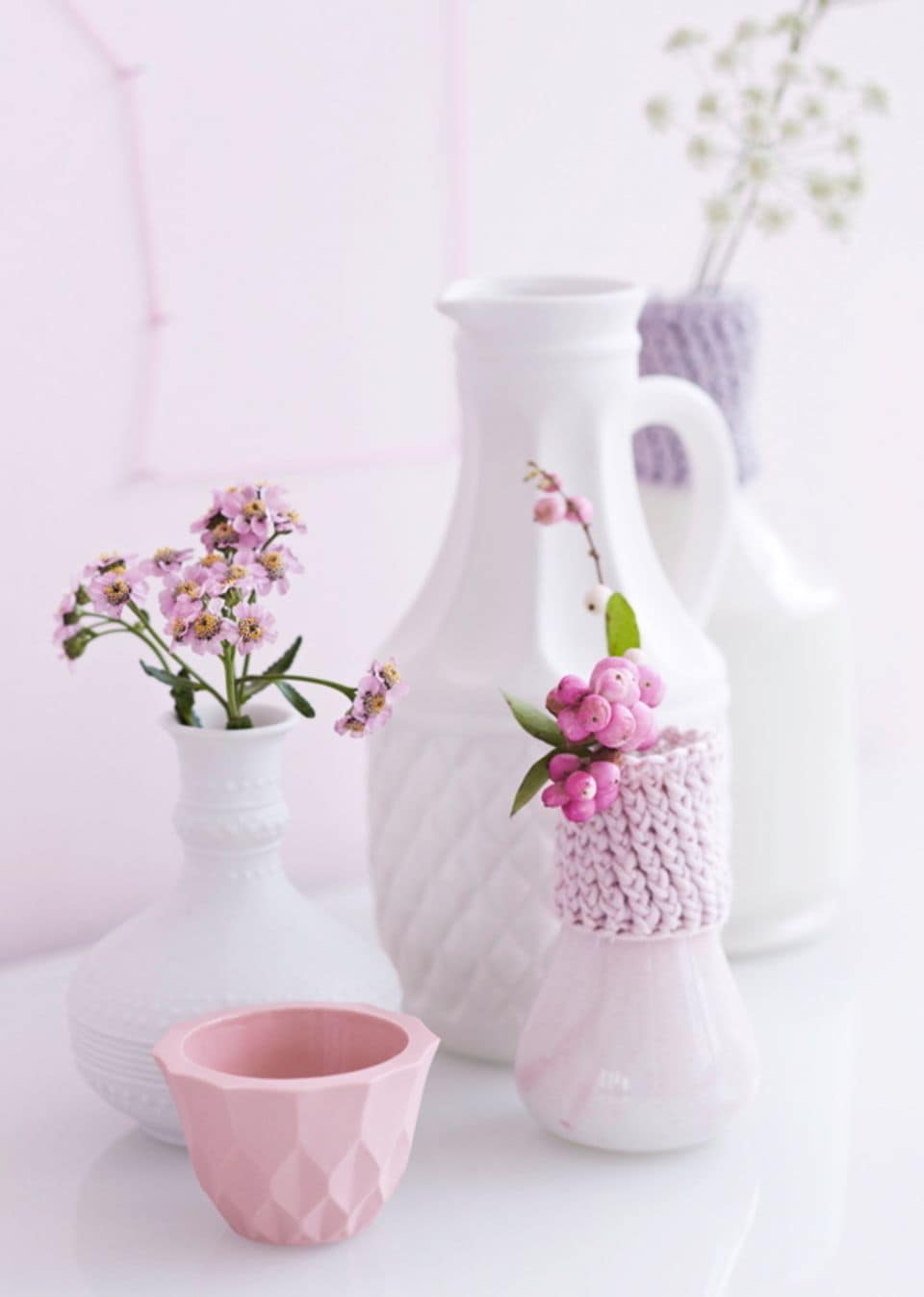 Rollkragen für Vasen