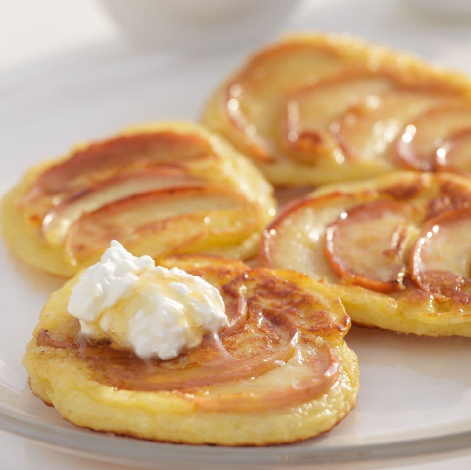 Apfel-Pancakes
