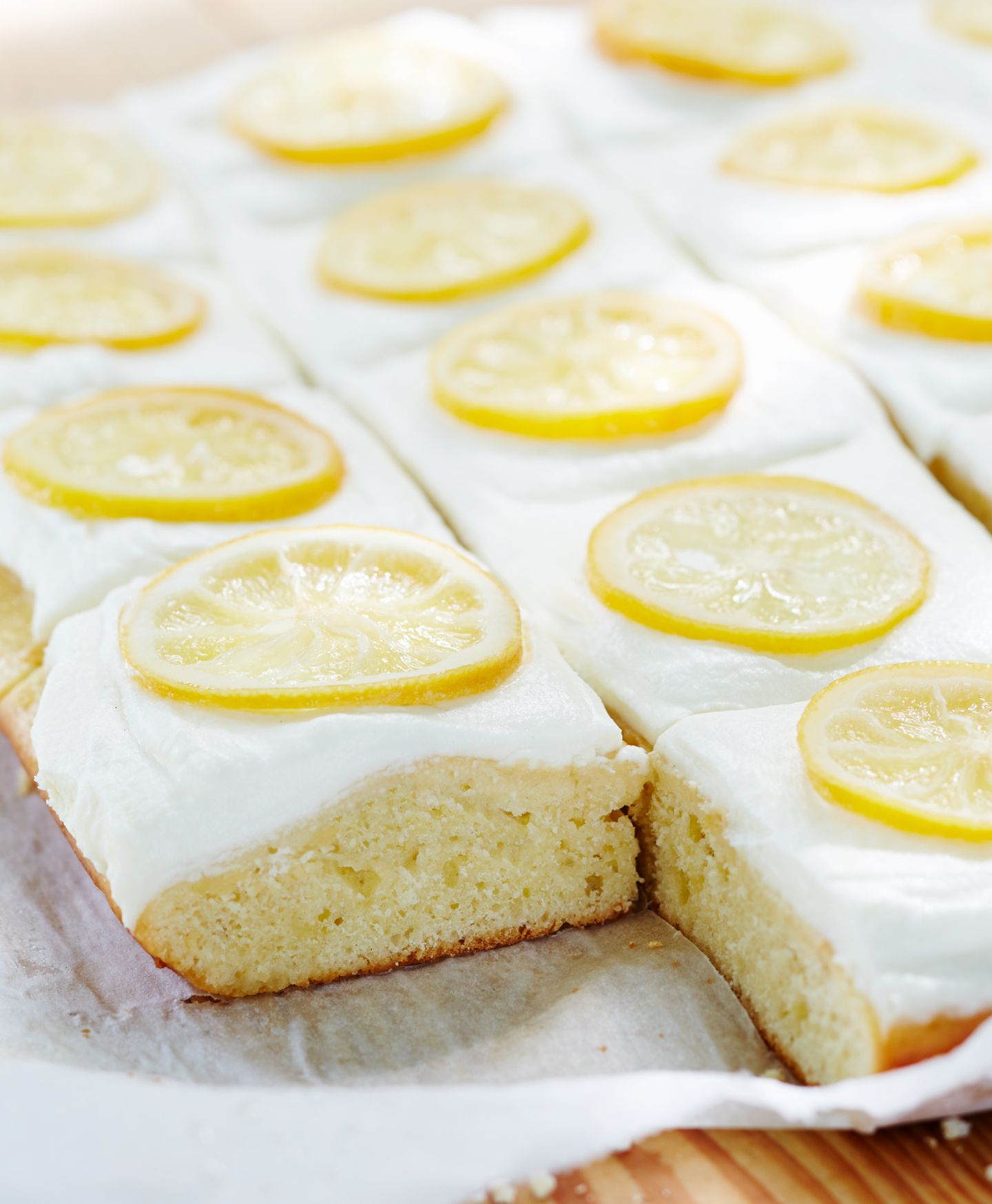 Buttermilchkuchen mit Zitrone