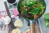 Wok-Ente mit Asia-Gemüse