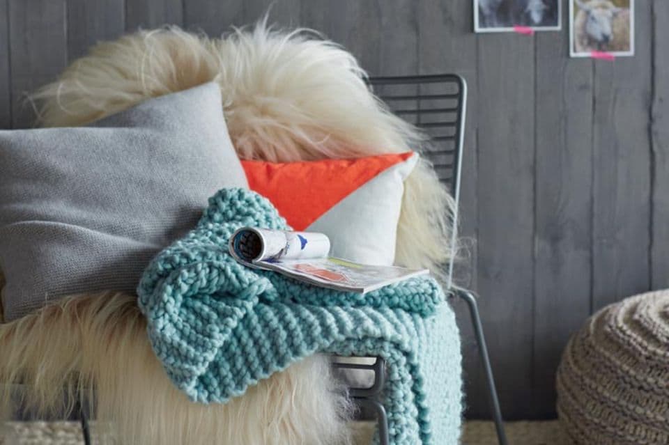 Decke zum Warmhalten