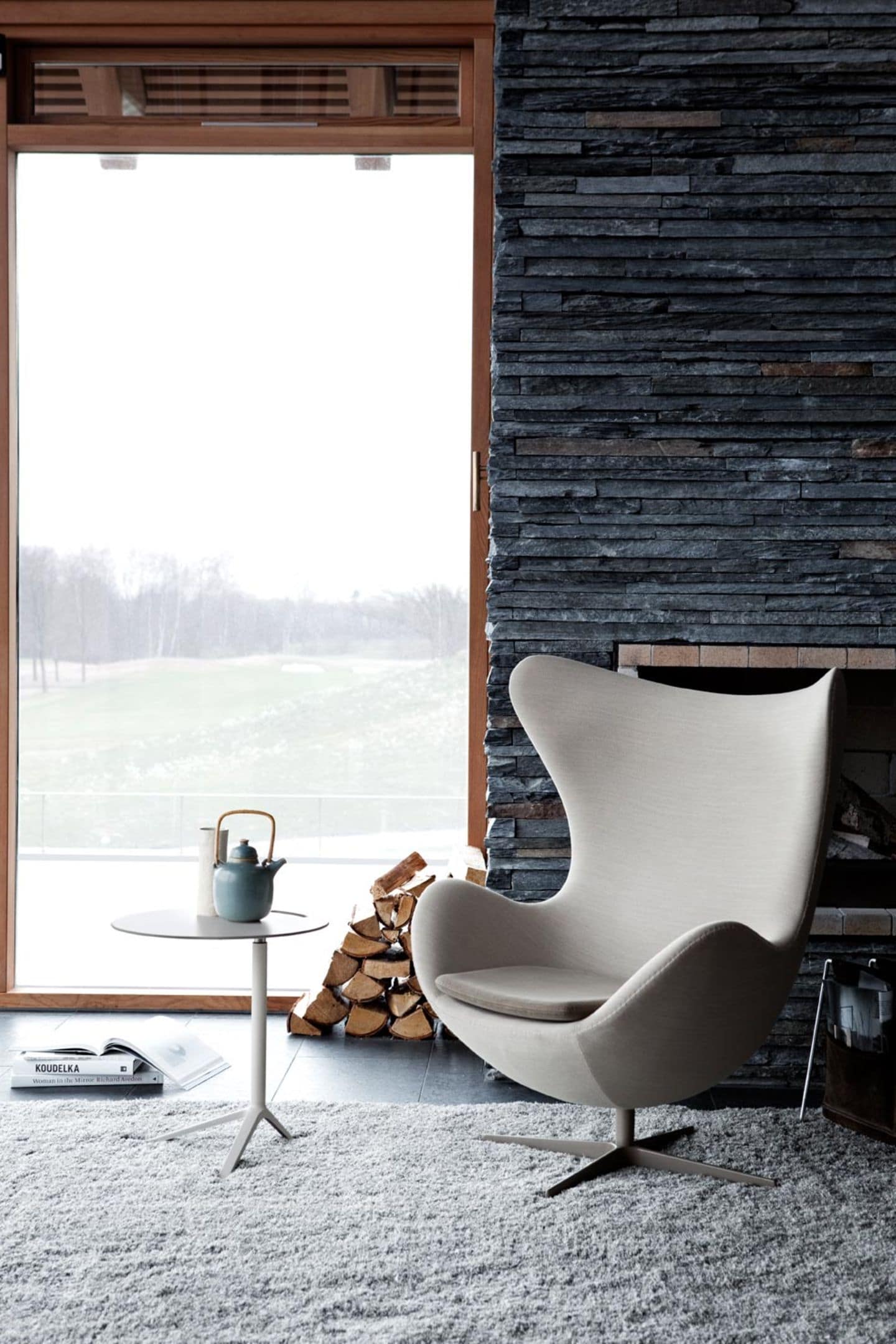 Design-Klassiker Sessel "Egg Chair"