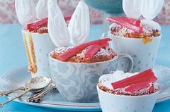 Rhabarber-Cupcakes