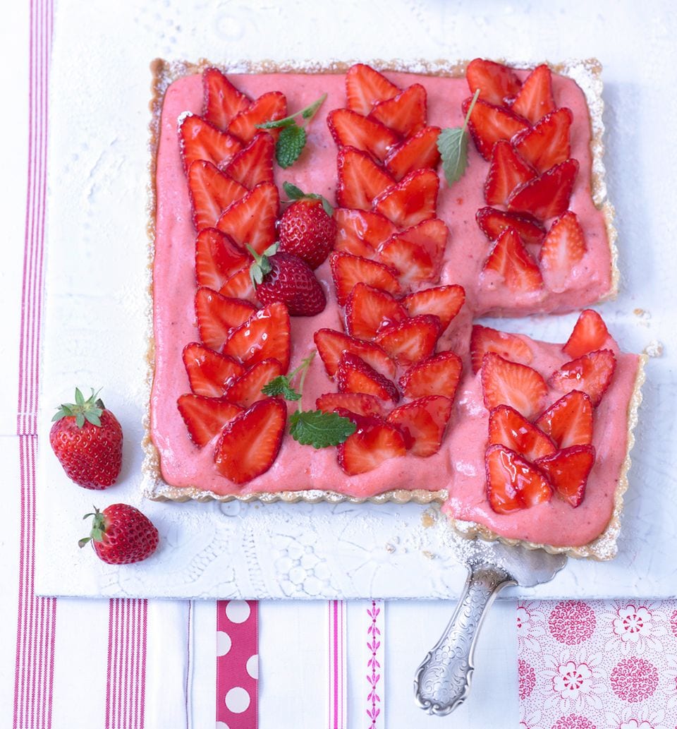 Rezept: Erdbeer-Tarte