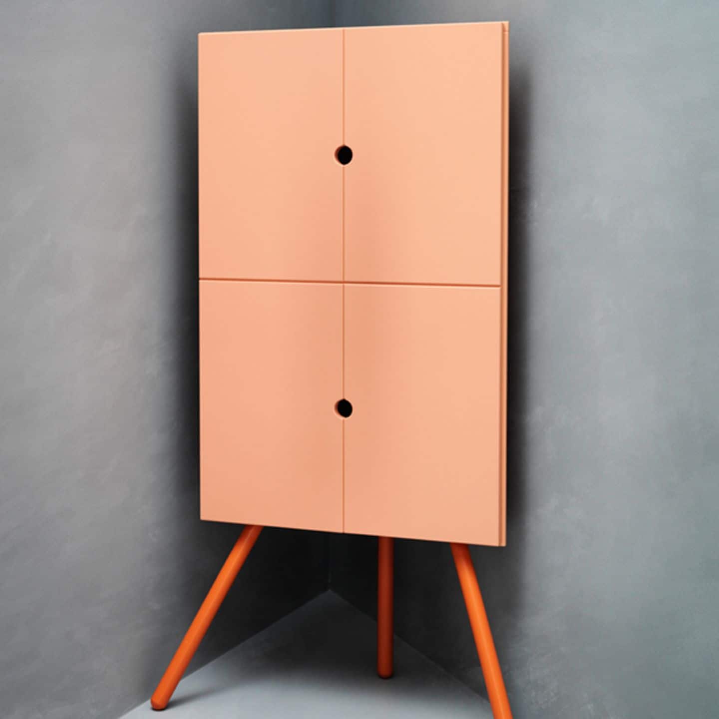 Eckschrank "PS 2014" von Ikea in Orange