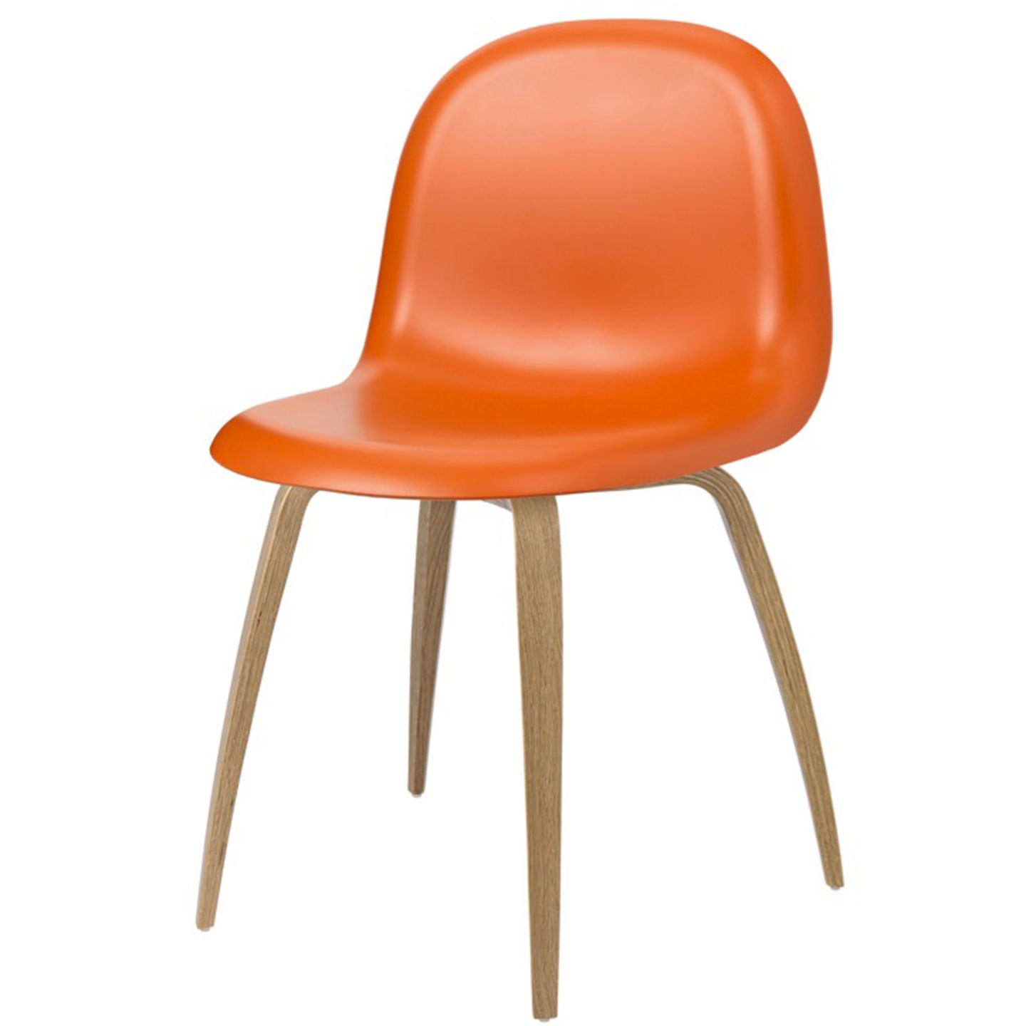 Stuhl "Chair 5" von Gubi in Orange