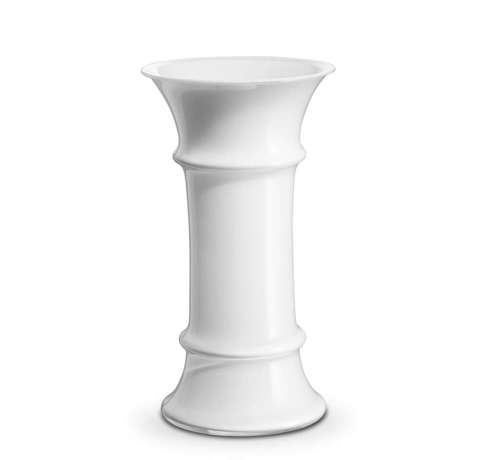 Weiße Vase von Holmegaard