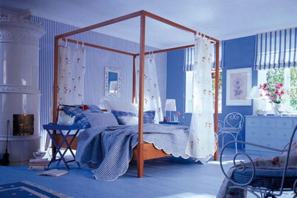 Ein Schlafzimmer in Himmelblau - Bild 7