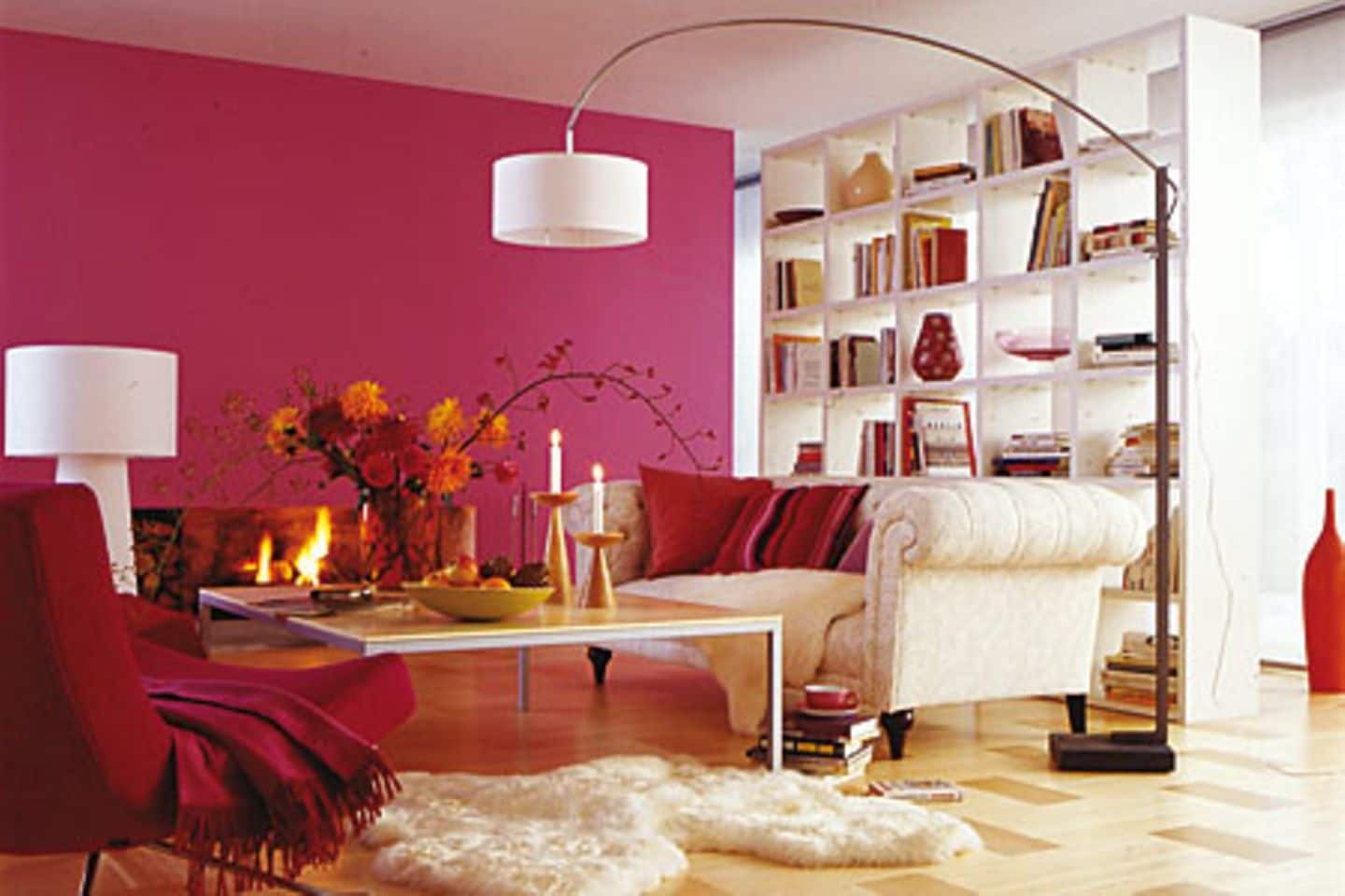 Farbige Wand in Pink - Bild 3