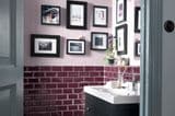 Badezimmer – farbige Wände