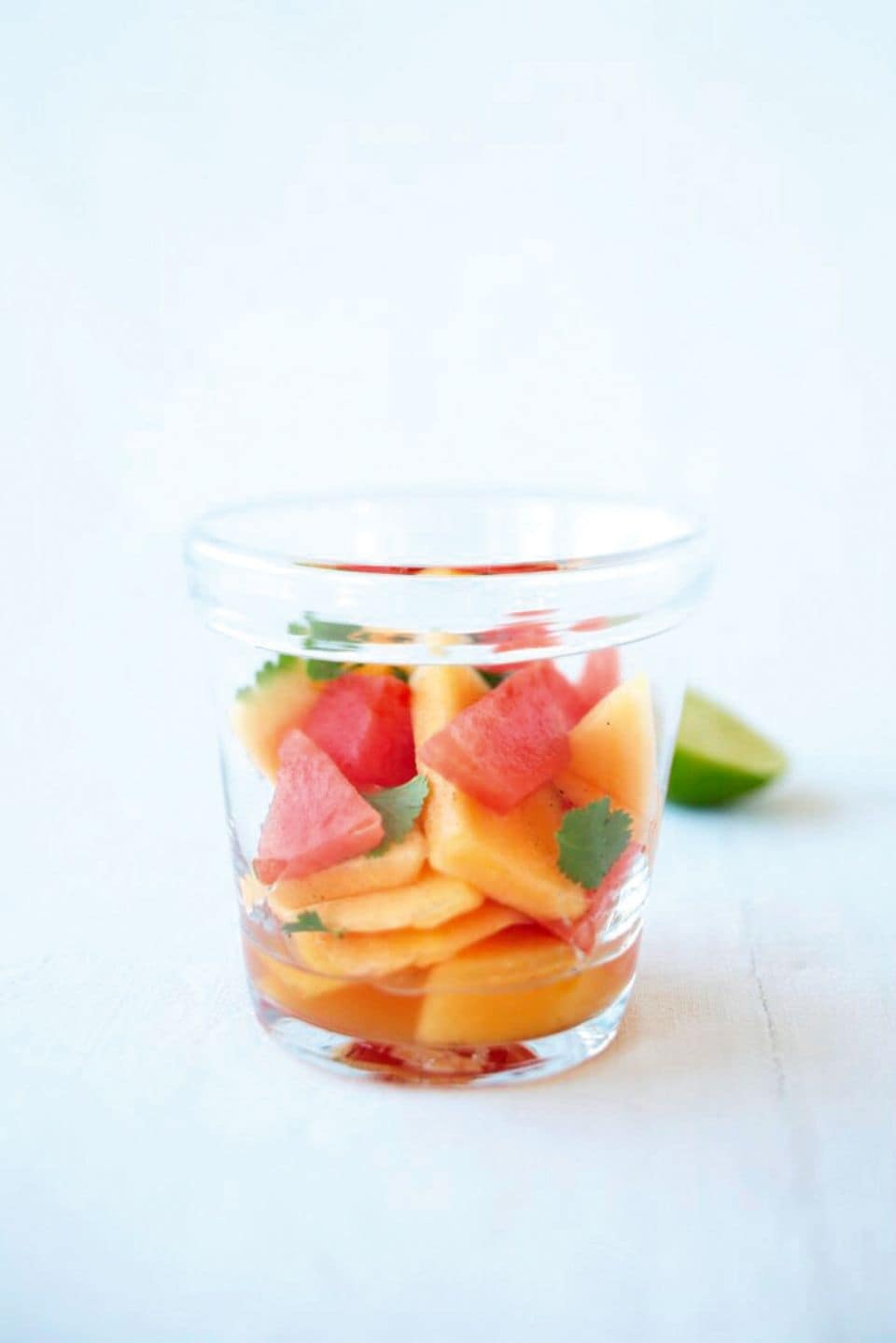 Rezept: Melone in Zitronengras-Sirup