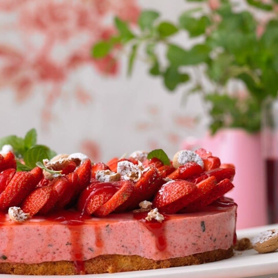 Rezept: Erdbeer-Campai-Torte