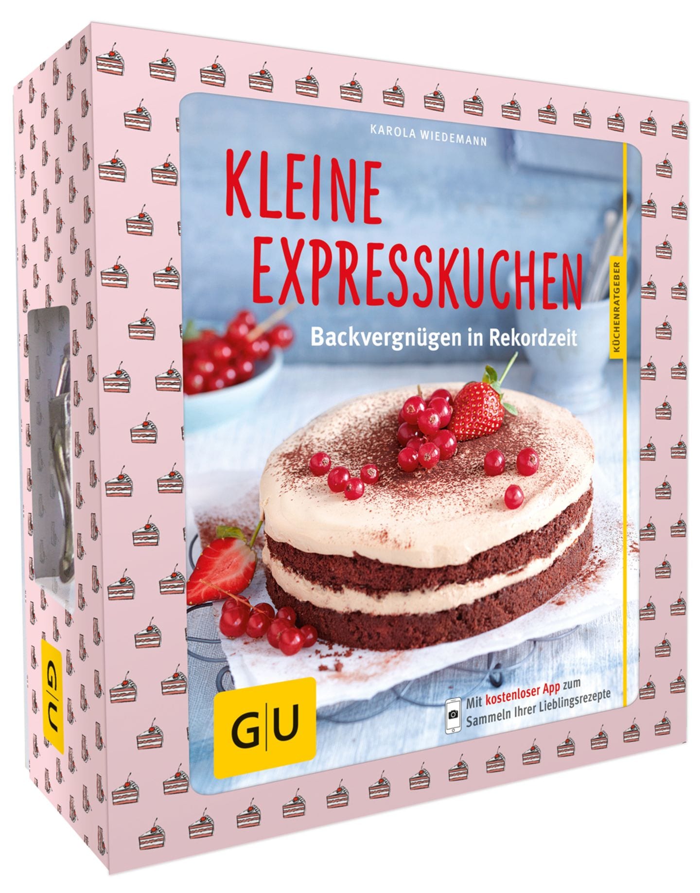 Kleine Expresskuchen - Backbuch mit Kuchenform