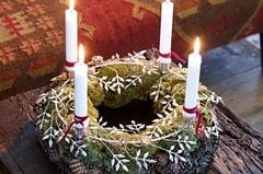 Kerzenkranz für den Advent von Loberon