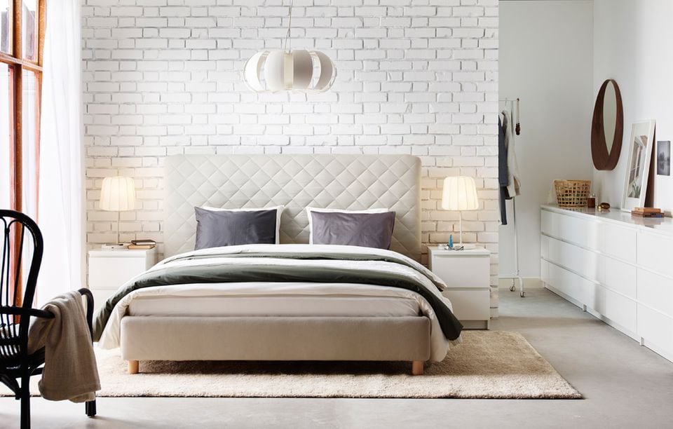 Bett "Snefjord" von Ikea